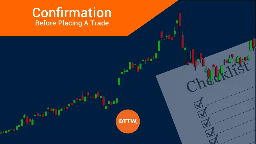 confirmation before placing a trade