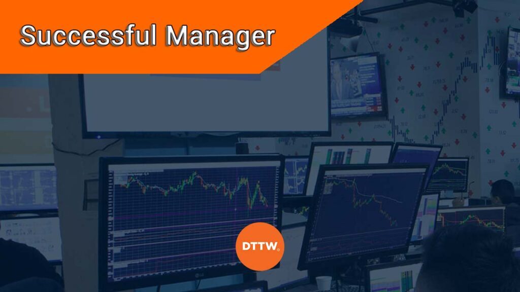 successful trading office manager