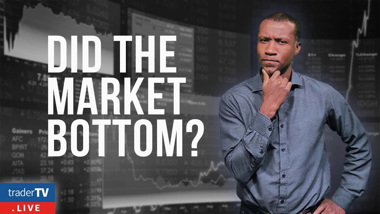 Did The Market Bottom? These Signs Point To Yes!