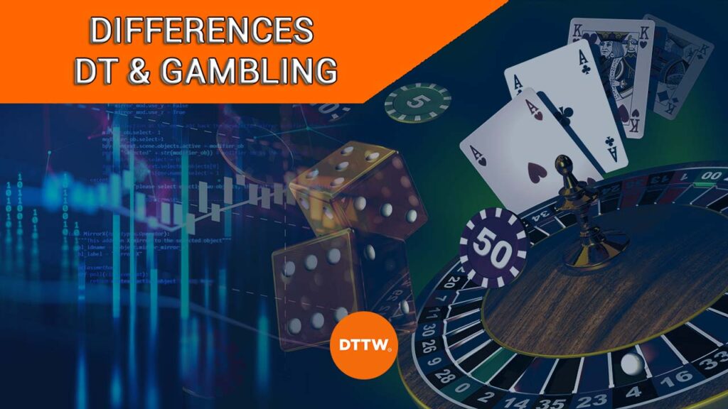 trading and gambling differences